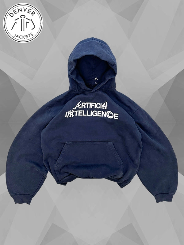 Artificial Intelligence Hoodie Navy