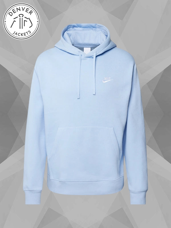 Babyblau Nike Hoodie
