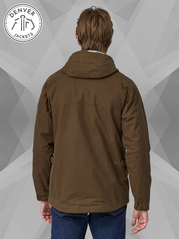 Brown Waxed Cotton Jacket Patagonia