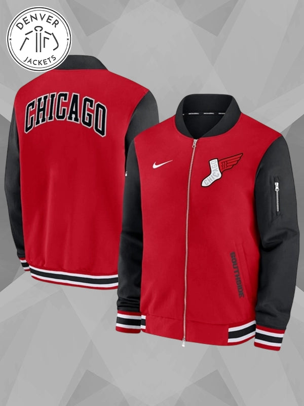 Chicago White Sox City Connect Bomber Jacket
