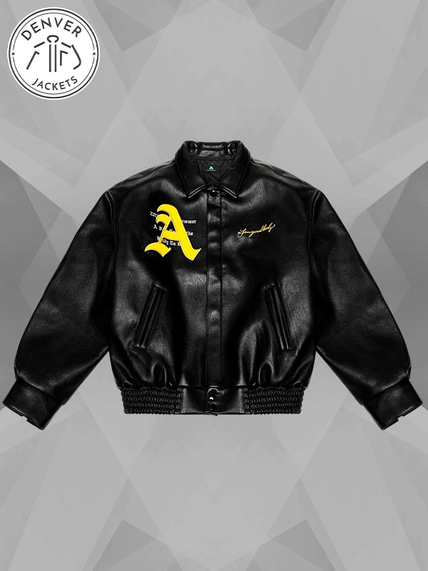 Doncare AFGK Ferrari Leather Jacket Black