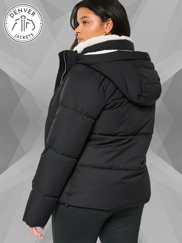 Faux Fur-Lined All-Weather Puffer Jacket Hollister