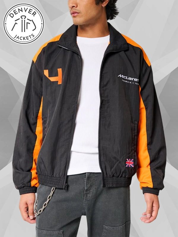 Hollister McLaren Racing Graphic Track Jacket
