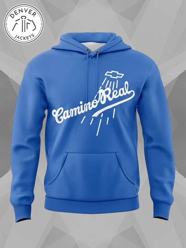 LA Dodgers Teoscar Camino Real Hoodie Blue