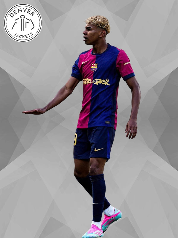 LIMITED EDITION FC BARCELONA 2024/25 MATCH HOME X CACTUS JACK JERSEY