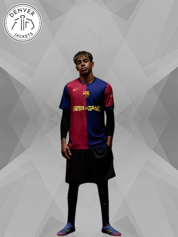 Limited Edition FC BARCELONA X TRAVIS SCOTT Jersey FC Barcelona 2425