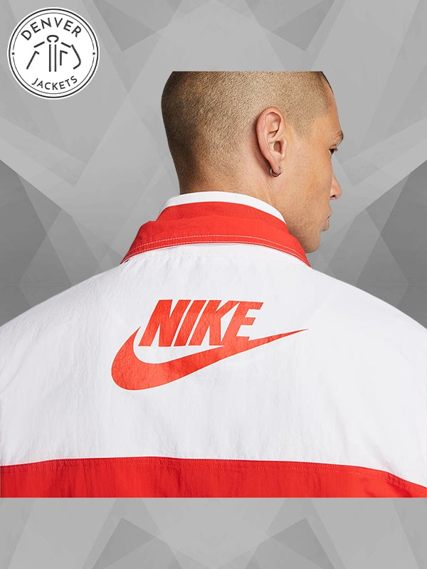 Liverpool FC Nike Mens White Heritage Jacket