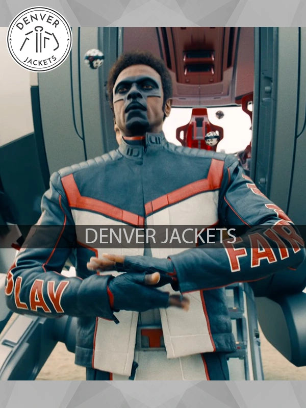 Mister Terrific 2025 Superman Leather Jacket