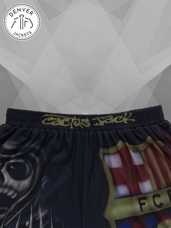 NIKE X FCB BARCELONA BARCA CJ SKELETON HOME SHORTS TRAVIS SCOTT