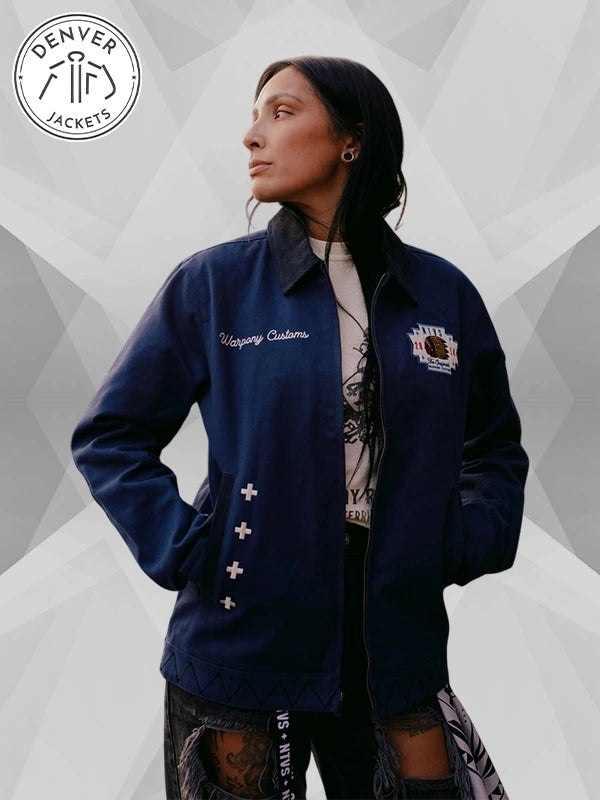 NTVS x SPJ Heritage Work Jacket Blue