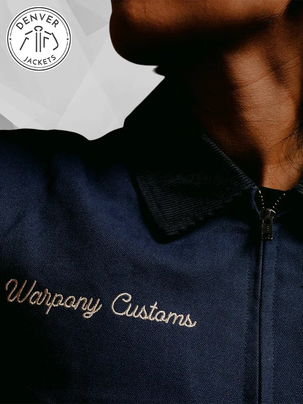 NTVS x SPJ Warpony Customs Heritage Work Jacket Blue