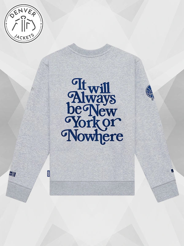 New York Yankees New York or Nowhere x New Era It Will Always Be Sweatshirt Heather Grey