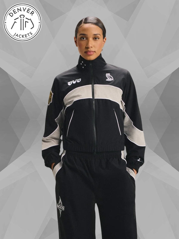 October s Very Own x Wnba Las Vegas Aces Track Jacket
