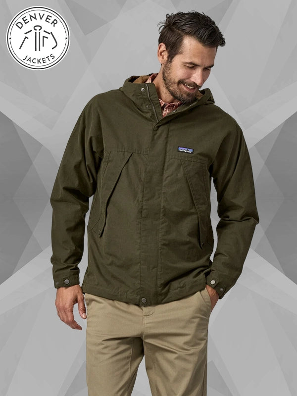 Patagonia Lightweight Waxed Cotton Jacket Green