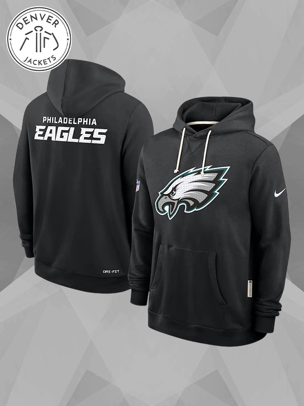 Philadelphia Eagles Sideline Initial Home Hoodie