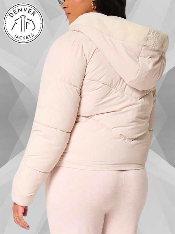 Pink Puffer Jacket Hollister