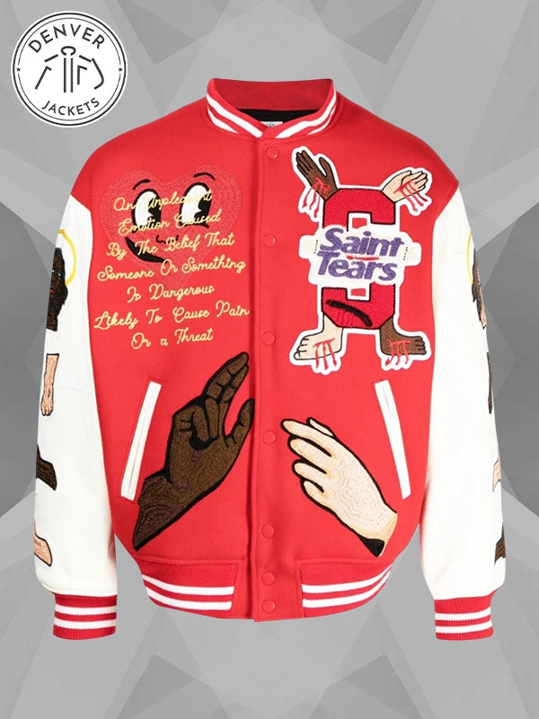 SAINT MXXXXXX x Denim Tears Varsity Jacket