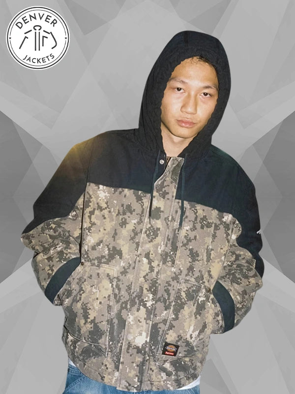 Supreme Dickies Cordura Hooded Work Jacket In Camo