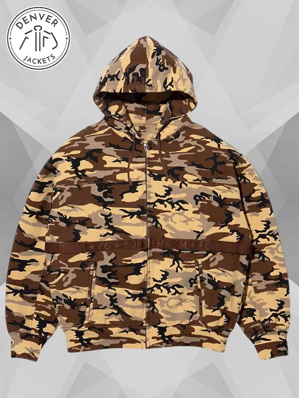 Supreme x Marithé + François Girbaud Camo Zip Up Hooded Sweatshirt