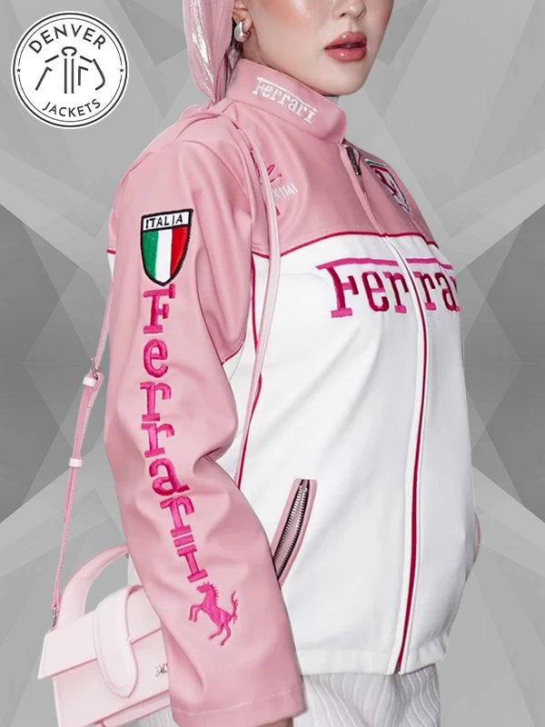 Vintage Pink Ferrari Jacket Price