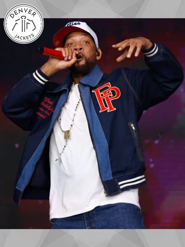 Will Smith Based on a True Story Tour Blue Jacket