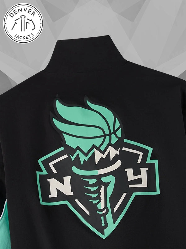 Wnba New York Liberty Black Track Jacket October's Very Own