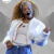 2025 AMA Janet Jackson White Cropped Jacket