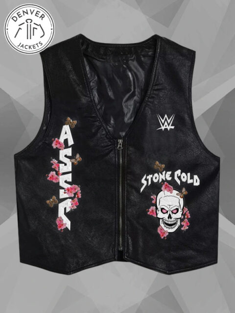 ASSC x WWE Stone Cold Embroidered Vest