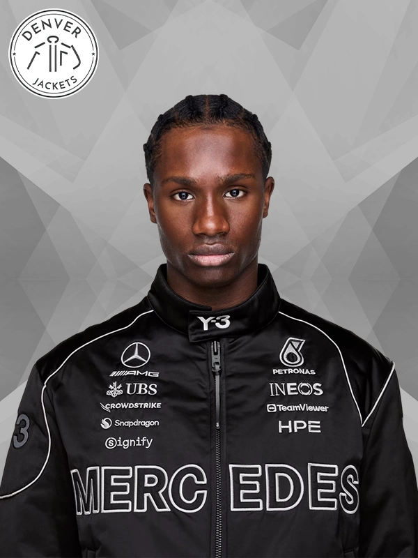 Adidas Y 3 Mercedes Team Black Racing Bomber Jacket