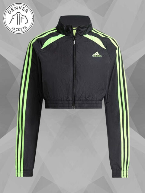 Adidas Teamgeist Adicolor Cropped Track Jacket Black