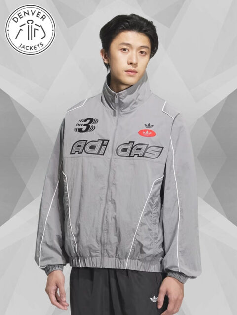 Adidas Valentine s Day Racing Jacket Grey