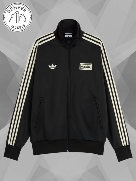 Adidas x Oasis Track Jacket In Black