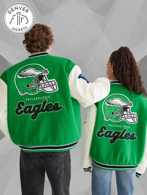 Aeropostale Eagles Varsity Jacket Jacket