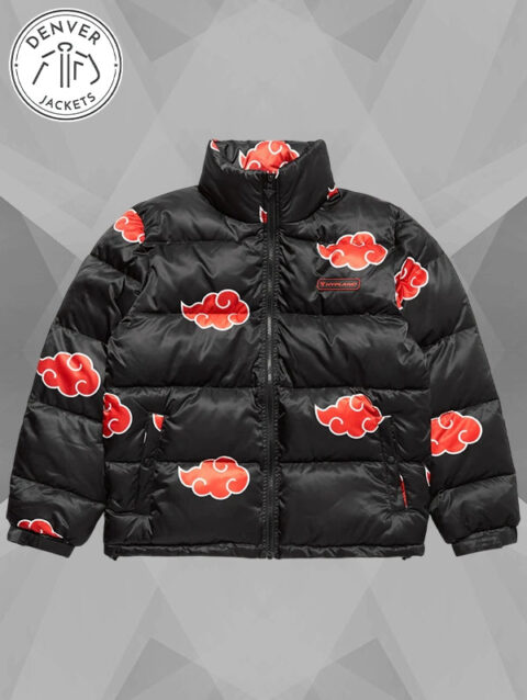 Akatsuki Puffer Jacket Black