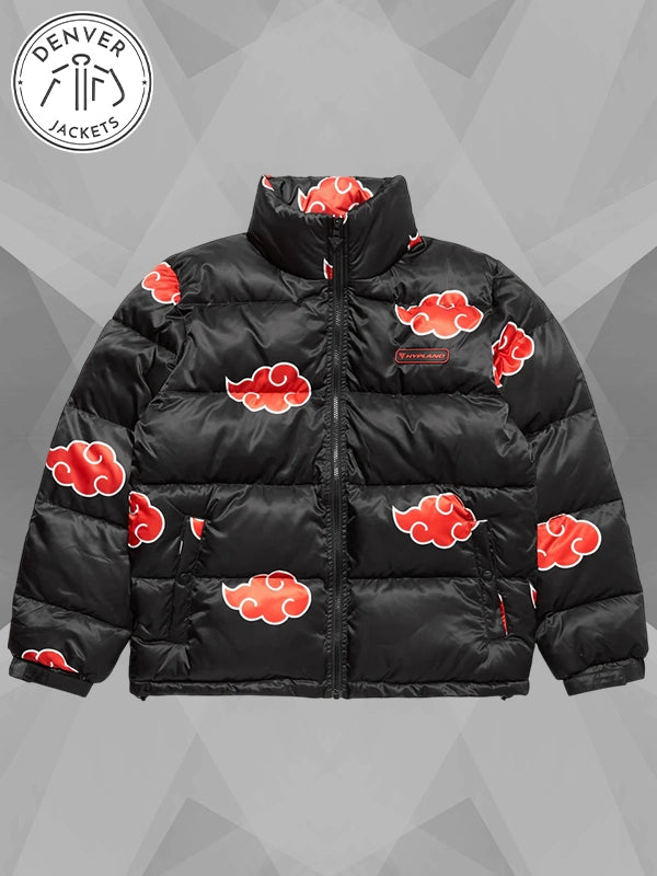 Akatsuki Puffer Jacket Black