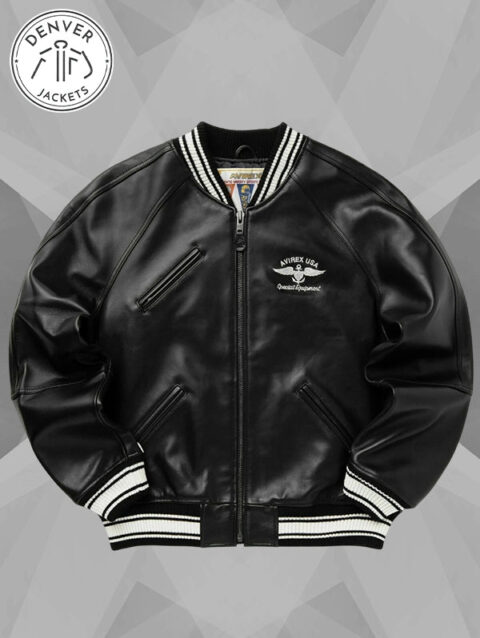 Avirex Stadium Leather Jacket