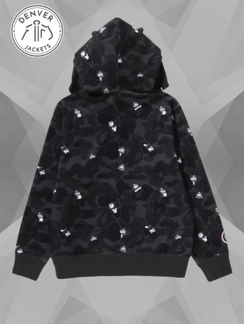BAPE x Sanrio Hello Kitty Kuromi Hoodie Black