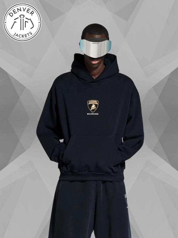Balenciaga x Automobili Lamborghini Black Hoodie