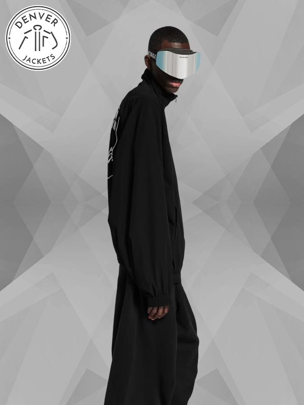 Balenciaga x Automobili Lamborghini Black Track Jacket