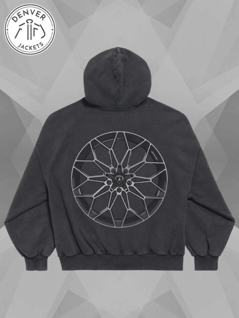 Balenciaga x Automobili Lamborghini Black Zip up Hoodie