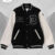 Bape Varsity Jacket Black