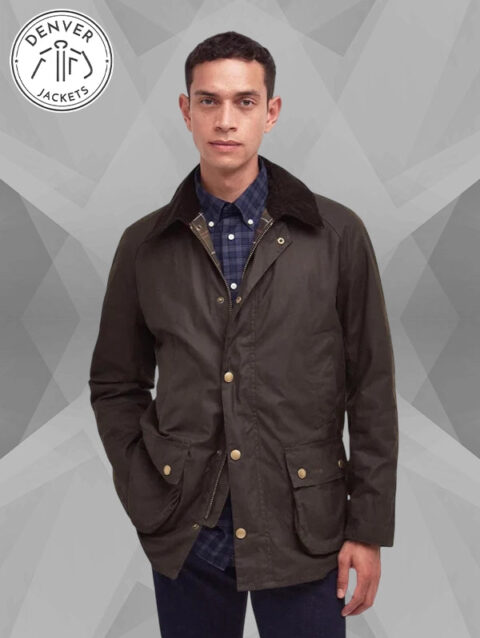 Barbour Ashby Waxed Jacket Brown