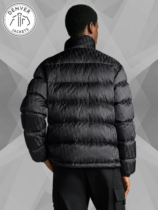 Black Dior Puffer Jacket