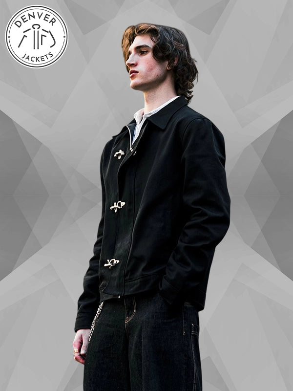 Black Fireman Clasp Jacket SAINTP
