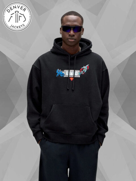 Black Kith x Superman Kith Booth Nelson Hoodie