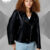 Blank NYC Leather Jacket Black