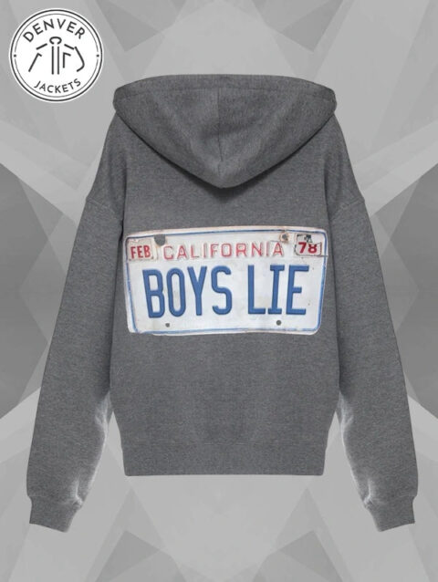 Boys Lie Driver s License Racer Grey Hoodie