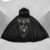 Brotherly Love Magie Cape Hoodie Black