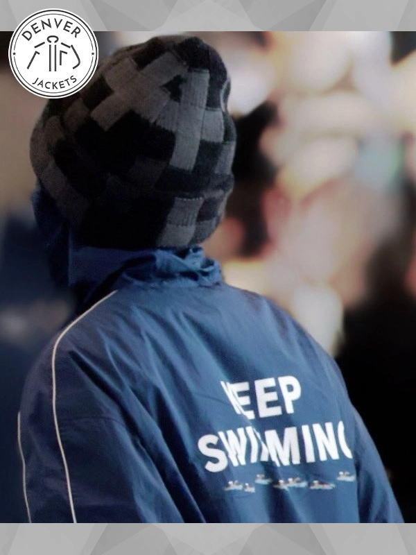 Bts Team Wearing Keep Swimming Jacket