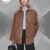 COS Suede Jacket Brown